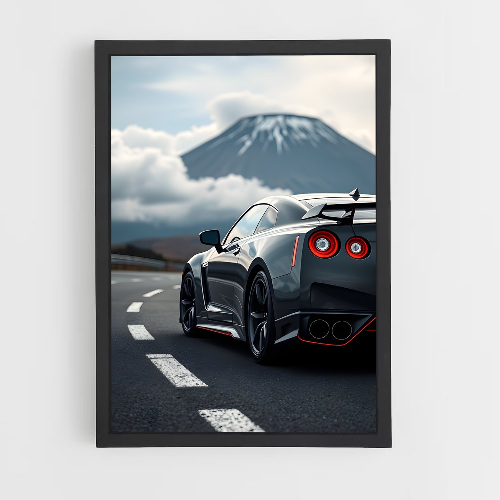 Poster Gt-r nismo élégant – affiche Nissan (vue 2)